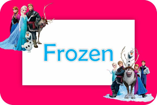 frozen theme designs