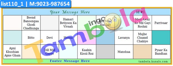 Indian Daily Soaps List 1