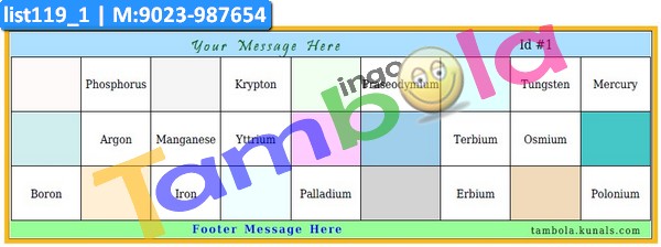 Periodic Table