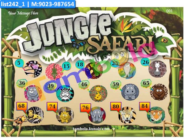 Jungle Safari kukuba 3