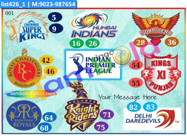 IPL Cricket kukuba 5