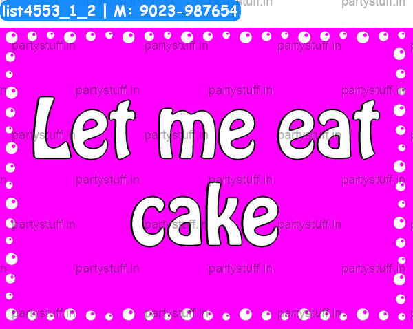Birthday cake Slogans