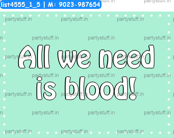 Blood donation Slogans