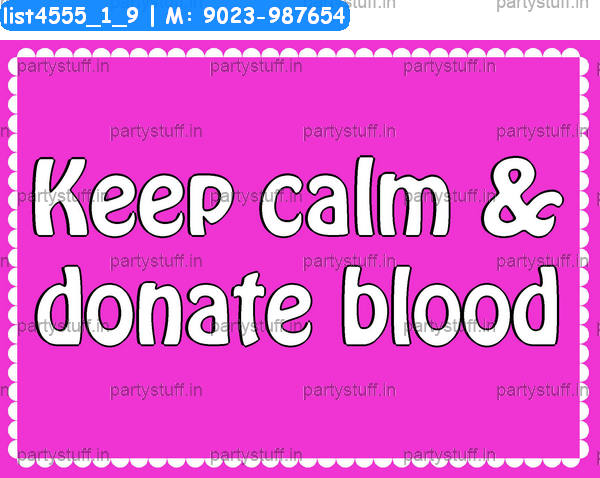 Blood donation Slogans