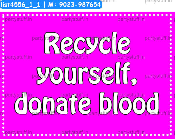 Blood donation Slogans 2