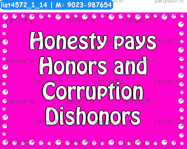 Corruption Slogans 2