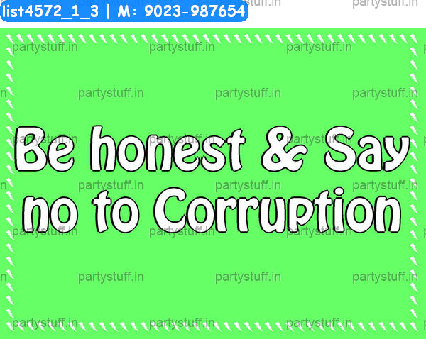 Corruption Slogans 2