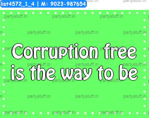 Corruption Slogans 2