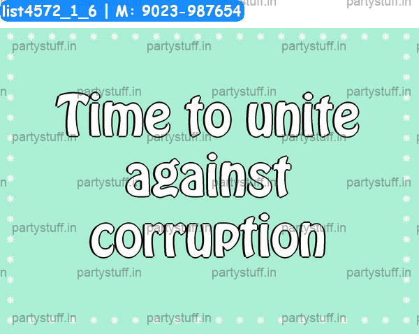 Corruption Slogans 2