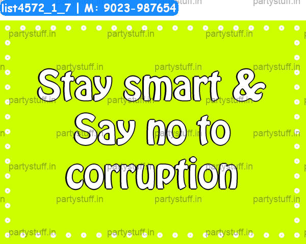 Corruption Slogans 2