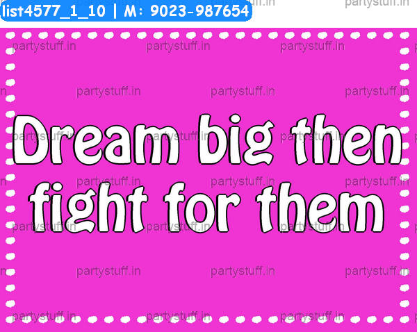Dream Slogans 2