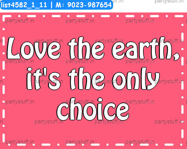 Earth Slogans 3