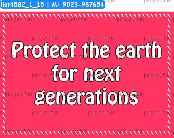 Earth Slogans 3