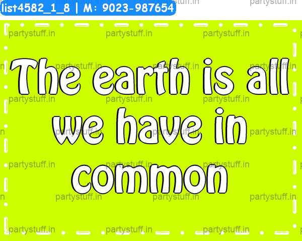 Earth Slogans 3