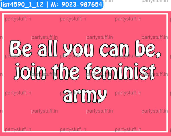 Feminist Slogans 2