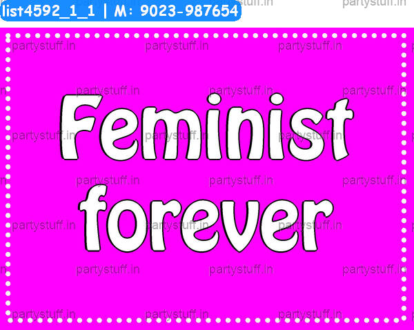 Feminist short Slogans