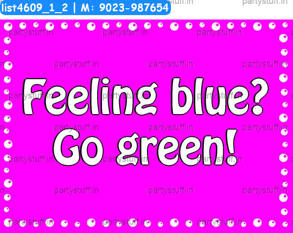 Go green Slogans 2