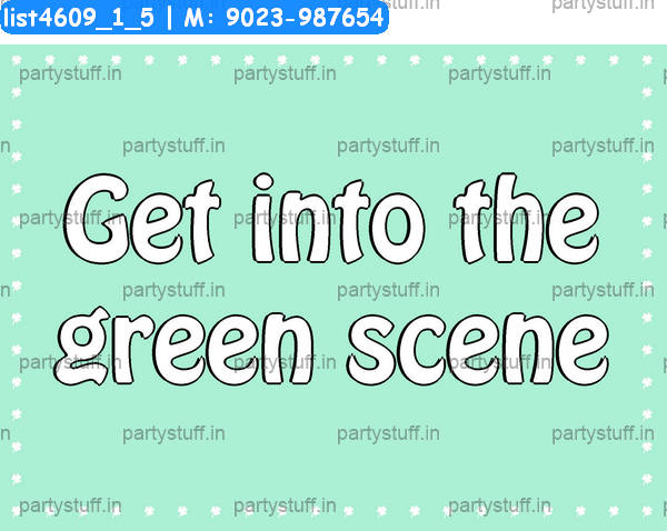 Go green Slogans 2