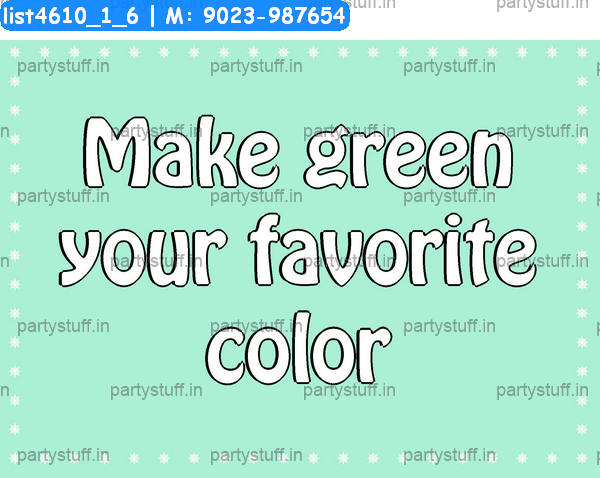 Go green Slogans 3