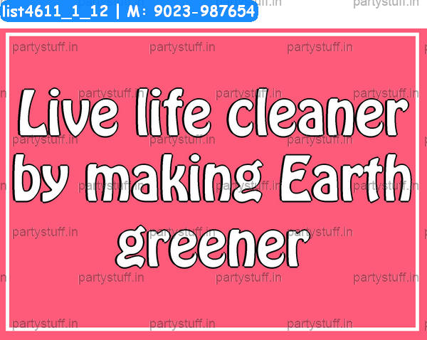 Go green Slogans 4