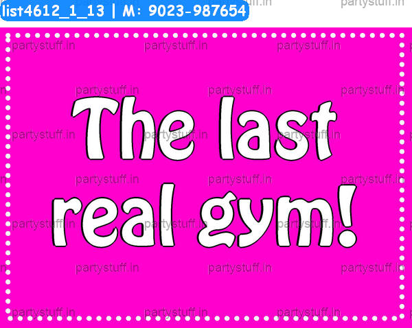 GYM Slogans