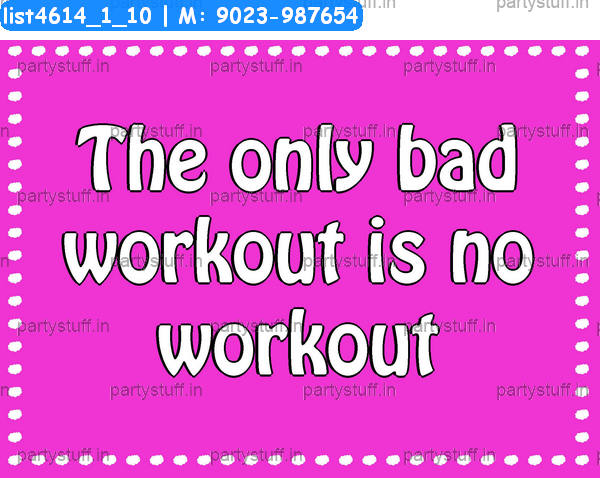 GYM Slogans 3