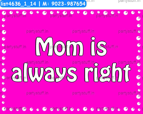 Mom Slogans