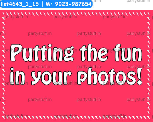 Photo booth Slogans