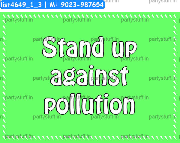 Pollution Slogans 2