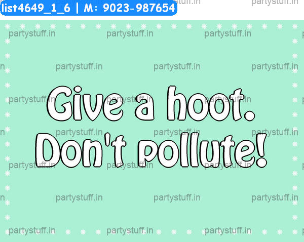 Pollution Slogans 2