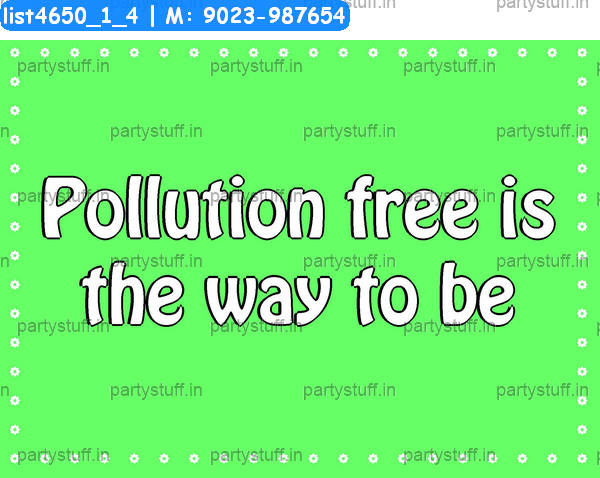 Pollution Slogans 3
