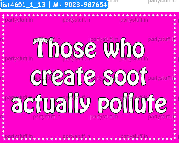 Pollution Slogans 4