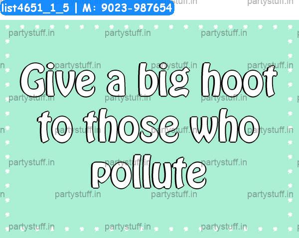 Pollution Slogans 4