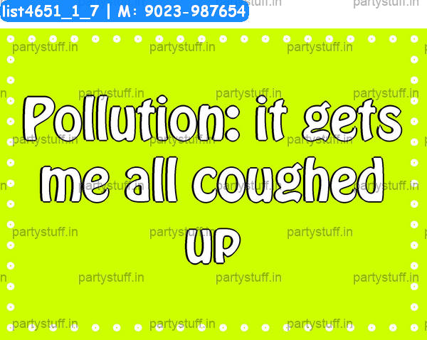 Pollution Slogans 4