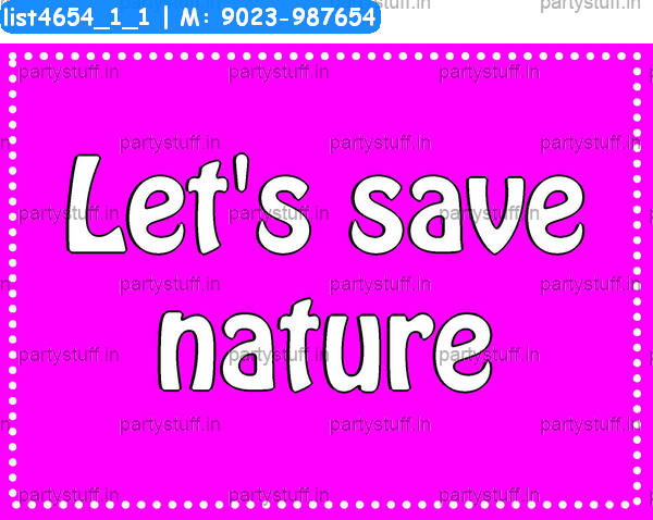 Save environment Slogans