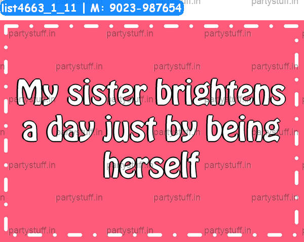 Sister Slogans