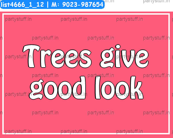 Tree Slogans