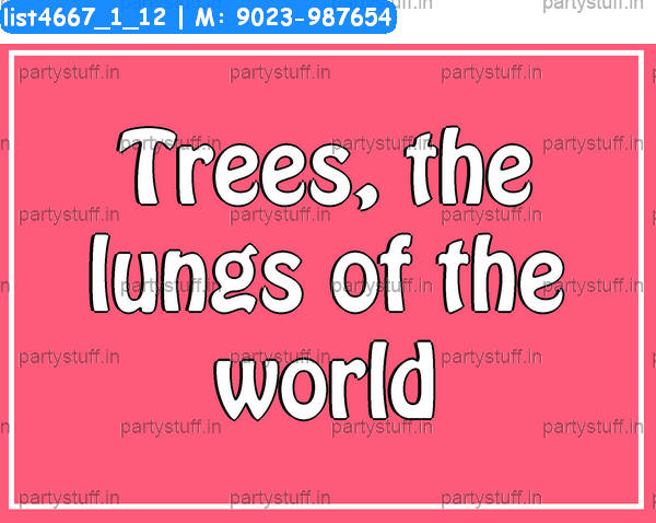 Tree Slogans 2