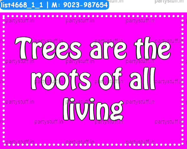 Tree Slogans 3