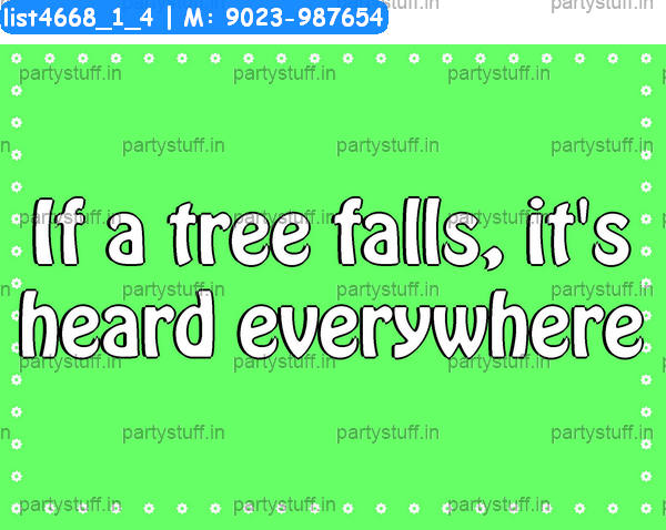 Tree Slogans 3