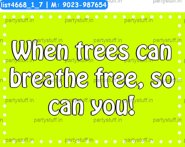 Tree Slogans 3