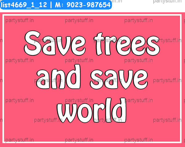 Tree plantation Slogans