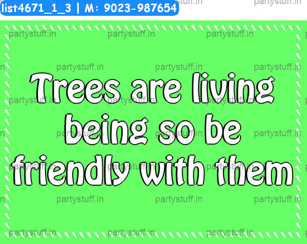 Tree plantation Slogans 3