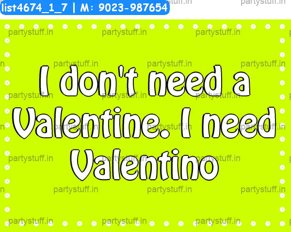 Valentine Slogans in Valentine theme - Designs - PartyStuff