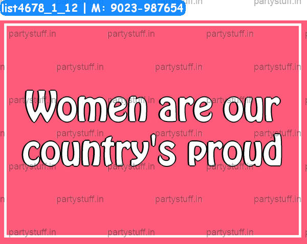 Women empowerment Slogans