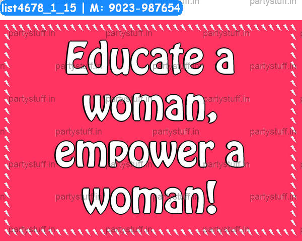 Women empowerment Slogans