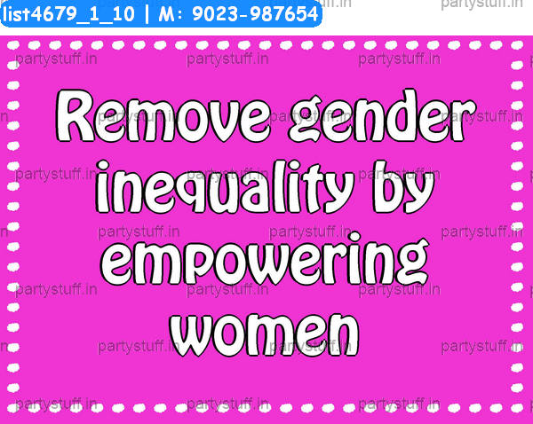 Women empowerment Slogans 2