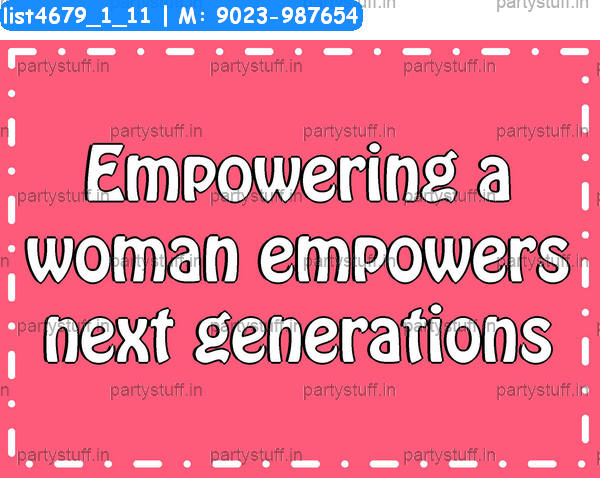 Women empowerment Slogans 2