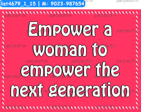 Women empowerment Slogans 2