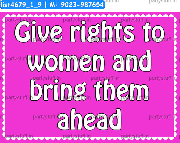 Women empowerment Slogans 2